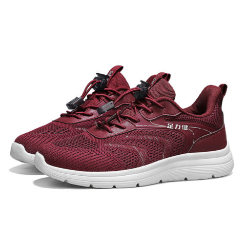 ZULIZ Fabric Cushioning Slip Resistant Abrasion Resistant Support Rebound Low top Casual Shoes Unisex
