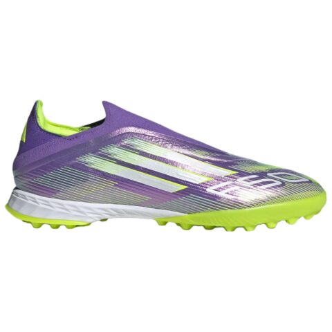 Adidas F50 PRO Leather Soccer Shoes Men’s Purple Green