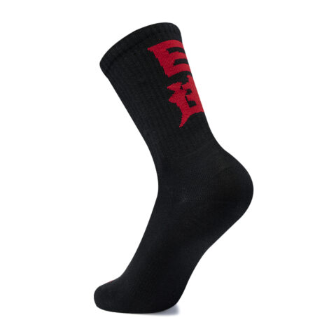 Li Ning Rijin Doujin Collection Knee High Socks Unisex 1 Pack Black