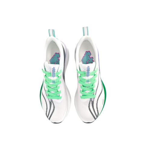 Li Ning Red Hare 8PRO Cushioning Slip Resistant Abrasion Resistant Low top Casual Running Shoes Unisex White Green