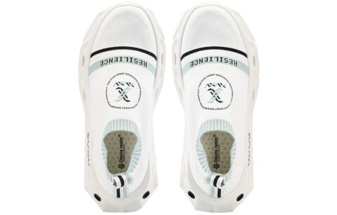 NORVINCY Low top Running Shoes Unisex White Green Stylish Outdoors