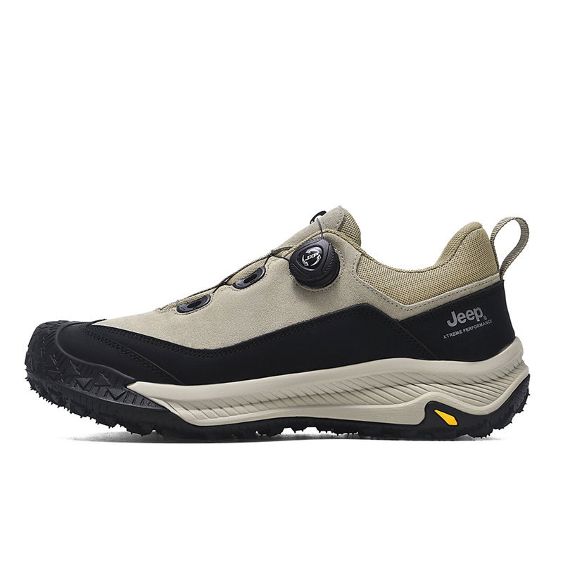 Jeep Mountaineering & Hiking Shoes Men’s Low Top Black/Sand