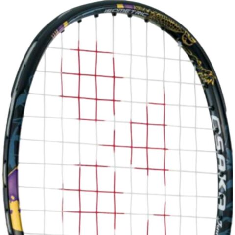 YONEX OSAKA Jr 19 175g Racket Weight 80 Square Inches Head Size Gold Purple Kids’ Aluminum Tennis Rackets