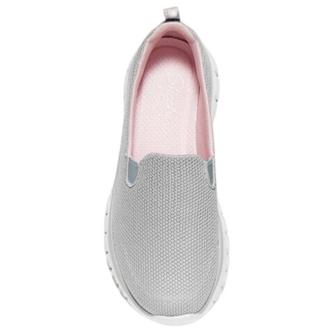 Skechers Sports Life Collection Comfortable Low top Casual Shoes Women’s Gray Pink