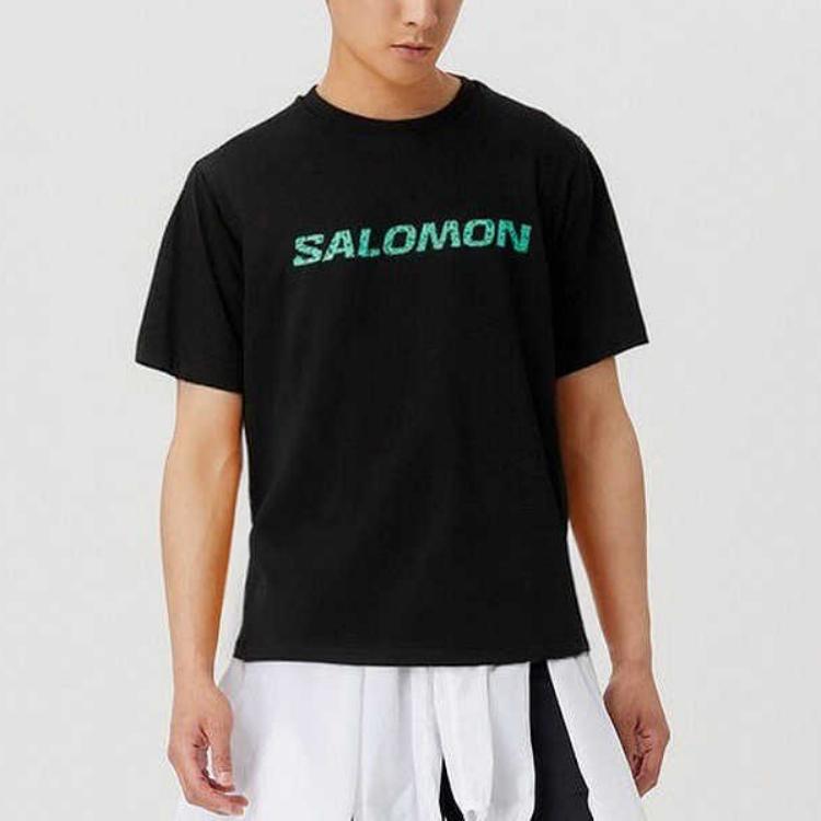 SALOMON AMPHI TERRAZZO Quick Dry T Shirts Men’s Black