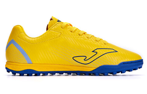 Joma TF Turf Slip Resistant, Abrasion Resistant, Breathable Soccer Shoes Men’s Yellow