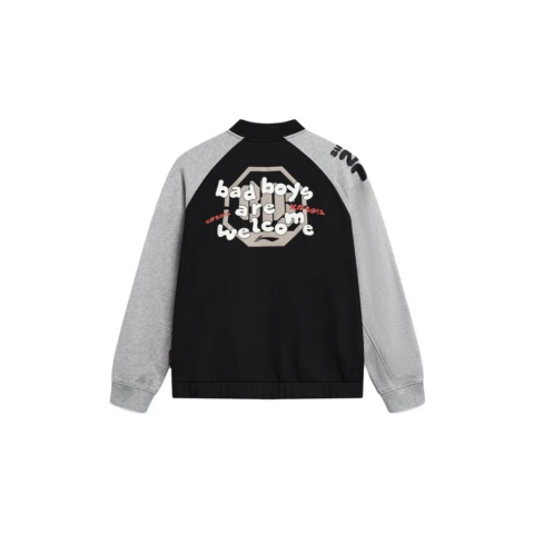 Li Ning Casual Sportswear Men’s Baseball Collar Moderate