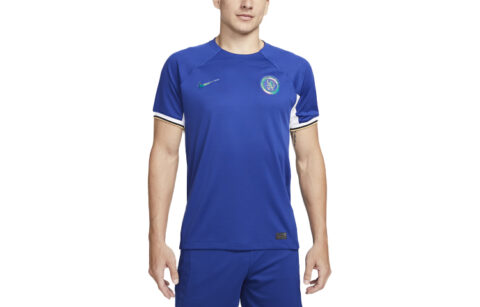 Nike Soccer Jerseys Men’s Blue Moderate Straight Fit