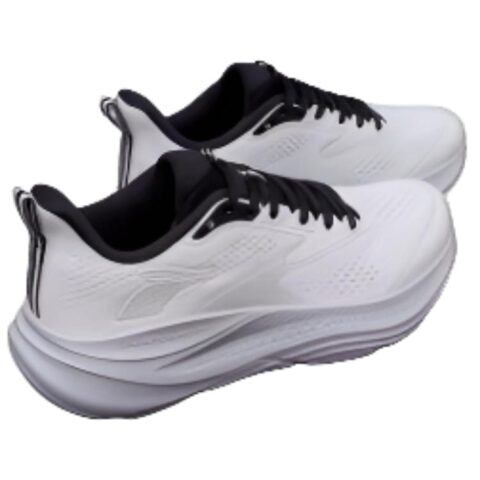 361° Star Leap Breathable And Lightweight Low top Casual Running Shoes Men’s Antarctic Gray Obsidian Black
