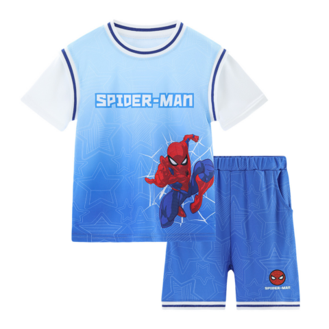 Disney Casual Sportswear Spider Man Children Aged 3 7 Years Old
