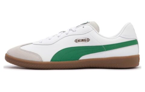PUMA King 21 It Football Boots ‘White Green Gum’