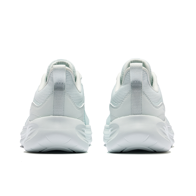 Erke Cushioning Breathable Low top Casual City Commuting Running Shoes Women’s Snowflake Cream