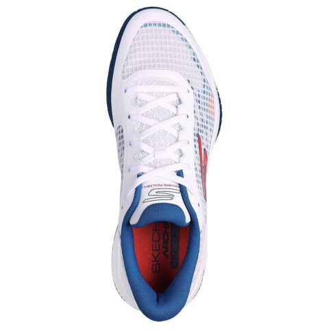 Skechers Viper Court Pro Low top Training Shoes Men’s White Blue
