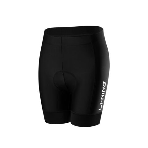 Li Ning Cycling Pants Women's Black With Eye Mask