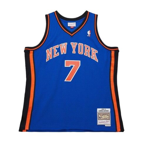 Mitchell Ness x NBA New York Knicks SWINGMAN Fan Edition SS25 Basketball Jersey Men’s Blue