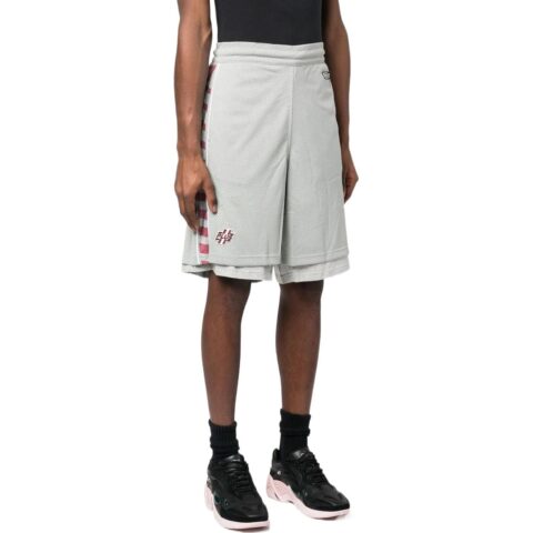 DIESEL Diagonal Stripe-print Track Shorts