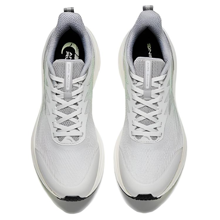 Anta Running Shoes Men’s Cumulus Gray/Grass Green/Pigeon Gray