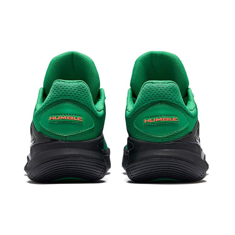 Erke Qianxun TD Cushioning Rebound Anti Rollover Low top Basketball Shoes Men’s Lime Green Jet Black