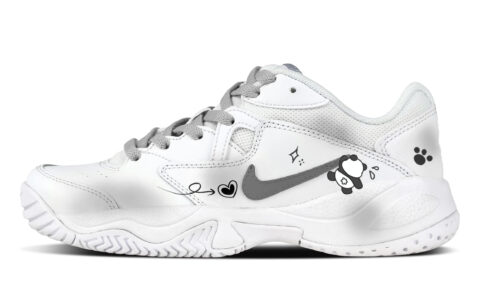 Nike Court Lite 2 Climbing Bear Textile, Synthetic Leather Abrasion Resistant Abrasion Resistant Low top Tennis Shoes