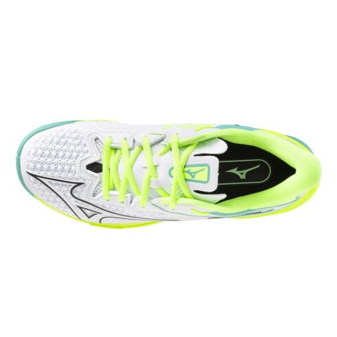Mizuno Wave Exceed Tour 6 Cushioning Slip Resistant Abrasion Resistant Tennis Shoes Unisex Neon Green