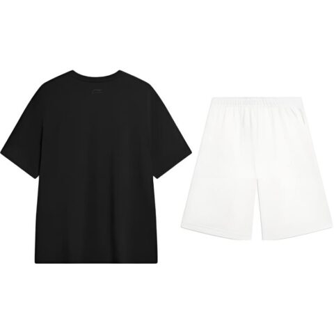 Li Ning Casual Sportswear Unisex Black+White