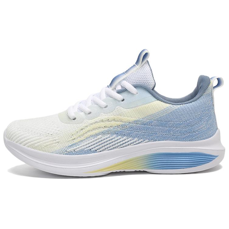 RUIKE Cushioning Breathable Lightweight Low top Casual Running Shoes Unisex Sky Blue