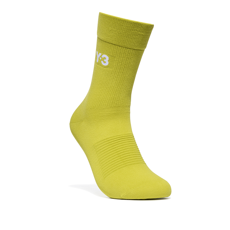 Y 3 Crew Socks Thermal Unisex Lemon