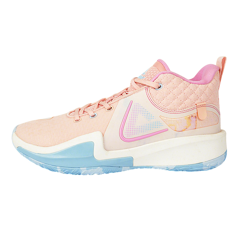 PEAK Cushioning Slip Resistant Abrasion Resistant Anti Rollover Low top Basketball Shoes Men's Pollen