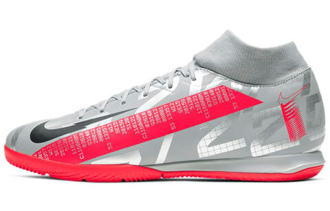 Nike Mercurial Superfly 7 Academy Ic 'Metallic Grey Crimson'
