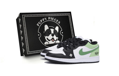 Jordan Air Jordan 1 Urban Chic Style, Exclusive Shoe Box Slip Resistant Low top Vintage Basketball Shoes Men’s White
