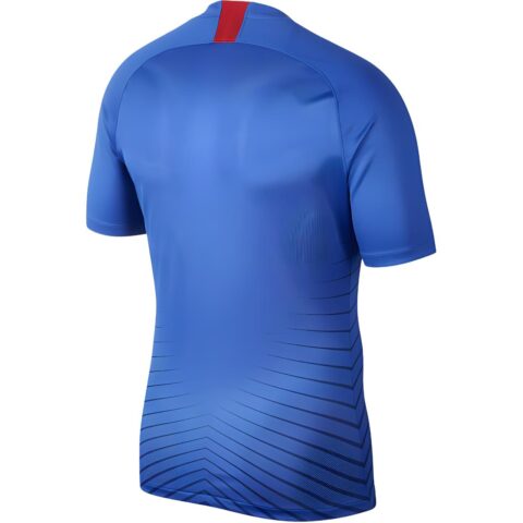 Nike Dri Fit Soccer Jerseys Men’s Blue Moderate Straight Fit