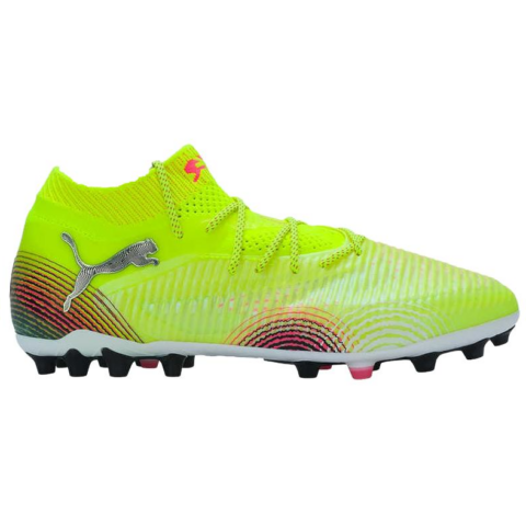 PUMA Future 8 Ultimate Abrasion Resistant Soccer Shoes Unisex Yellow Green