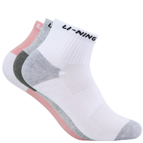 Li Ning Ankle Socks Unisex 3 Pack