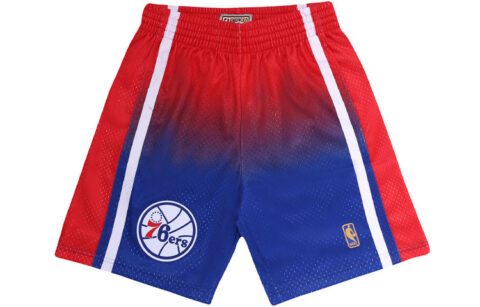 Mitchell Ness Basketball Shorts Men’s Red Blue