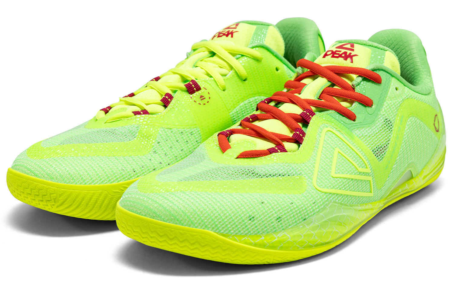 PEAK Low top Basketball Shoes Men’s Shimmery Green