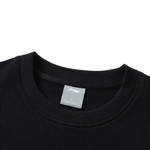 Li Ning Casual Sportswear Unisex Black+Light Heather Gray
