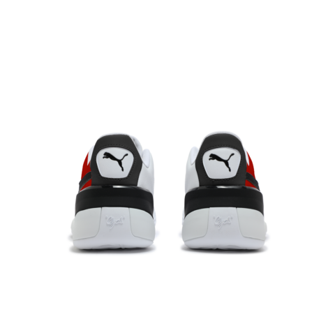 PUMA Clyde Hardwood Team Abrasion Resistant Low top Basketball Shoes Unisex Black
