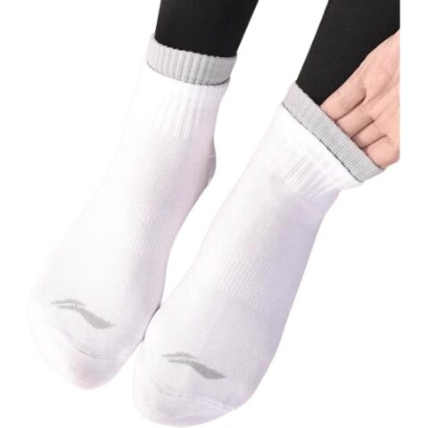 Li Ning No Show Socks Women’s 3 Pack White