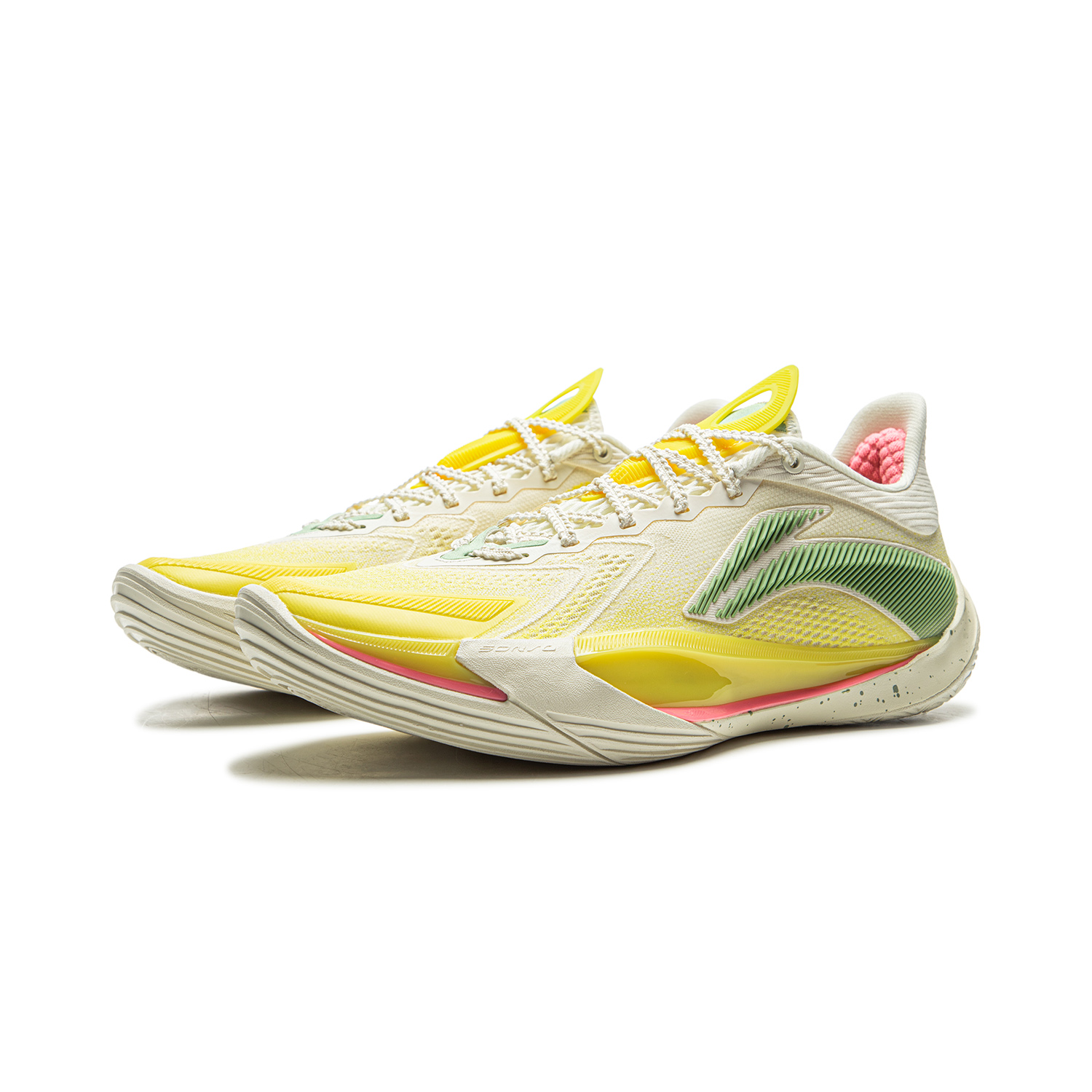 Li Ning Sonic 13v2 Cushioning Slip Resistant Abrasion Resistant Breathable Rebound Grip Low top Basketball Shoes Men’s