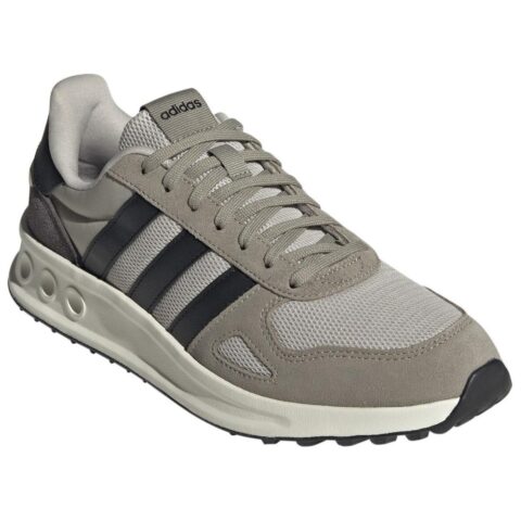 Adidas Slip Resistant Abrasion Resistant Slip Resistant Abrasion Resistant Low top Running Shoes Men’s Gray Black