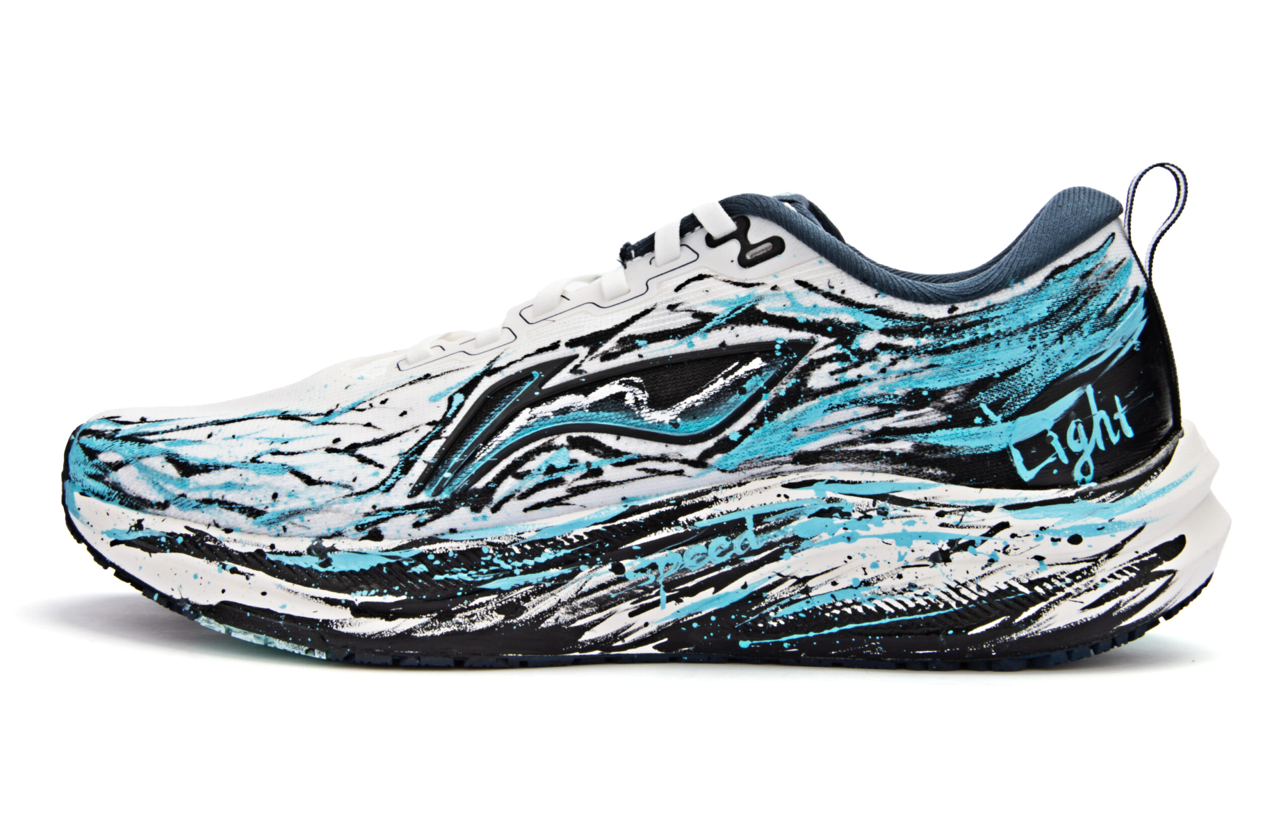 Li Ning Red Hare 8 Fabric Cushioning Slip Resistant Abrasion Resistant Breathable Lightweight Rebound Low top
