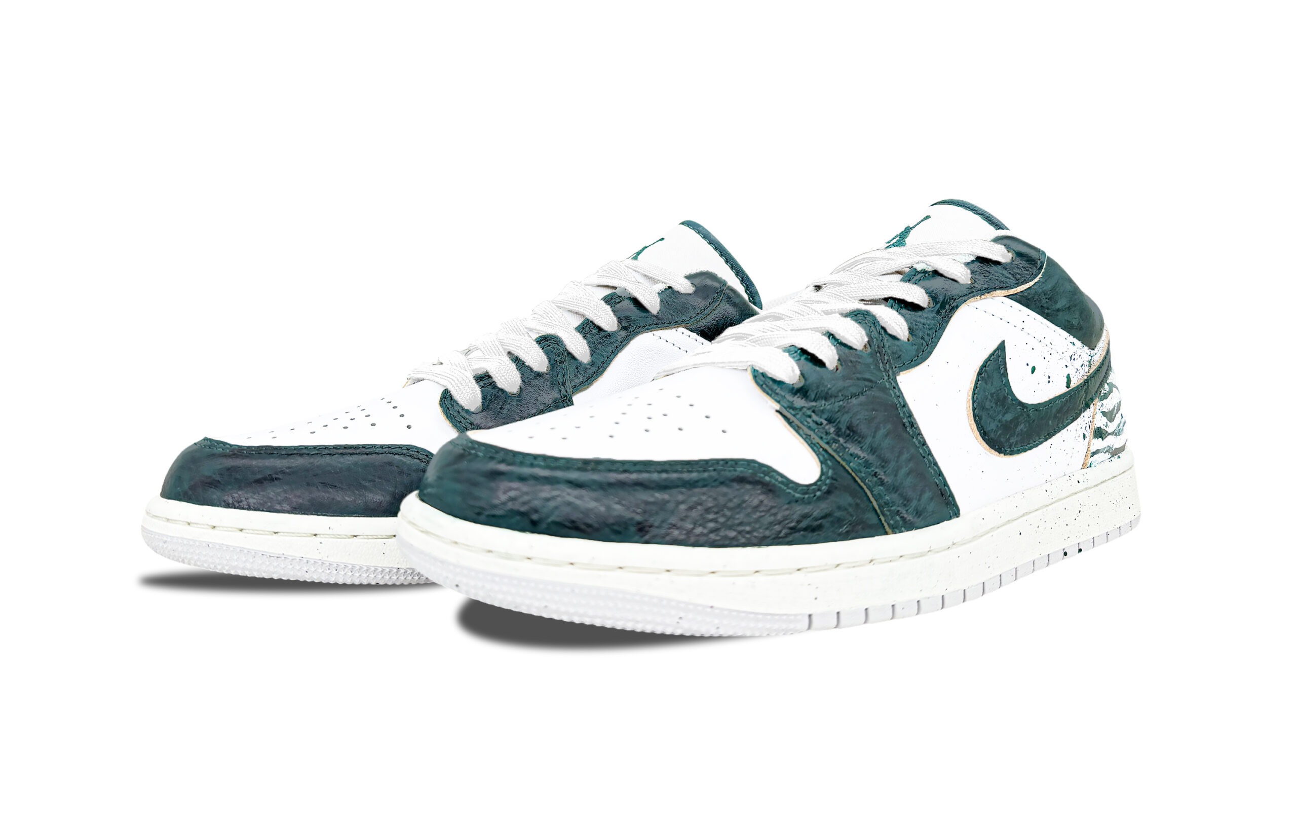 Jordan Air Jordan 1 Low top Vintage Basketball Shoes Men’s Jasper