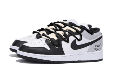 Jordan Air Jordan 1 Vintage Basketball Shoes Men’s Low Top Dark Gray
