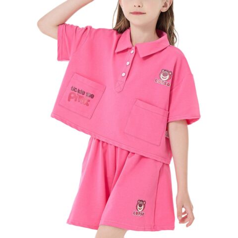 Disney Pre School Casual Sportswear Polo Collar Thin