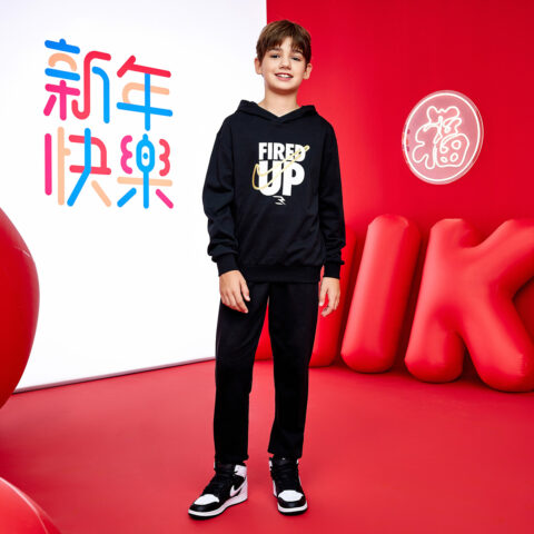 Nike Casual Sportswear CNY Jet Black Kids’