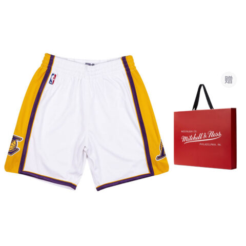 Mitchell Ness Basketball Shorts Men’s Weekend White