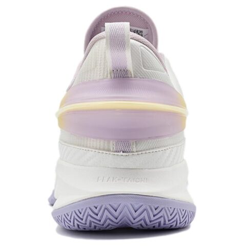 PEAK Slip Resistant Cushioning Slip Resistant Cushioning Low top Basketball Shoes Men’s Beige Purple