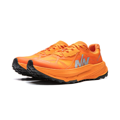 Li Ning Cushioning Slip Resistant Abrasion Resistant Rebound Low top Trail Running Shoes Unisex Burnt Orange