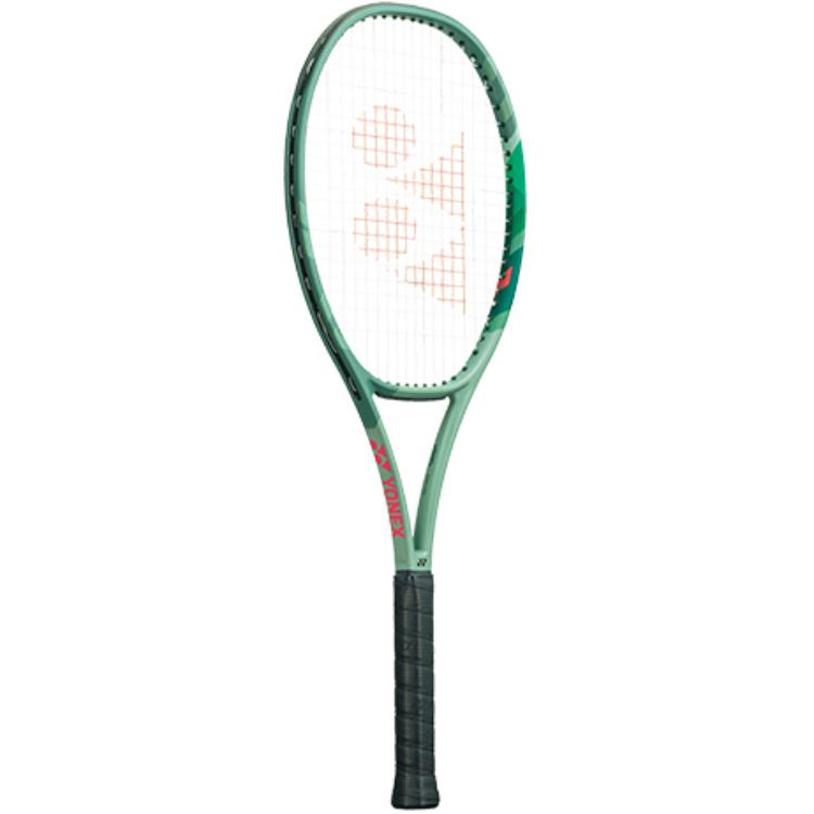 YONEX PERCEPT 97 310g Racket Weight 97 Square Inch Head Size Olive Green Unisex Full Carbon Tennis Rackets