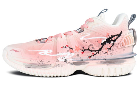 Li Ning Storm 2024 Cushioning Breathable Cushioning Breathable Low top Basketball Shoes Men’s